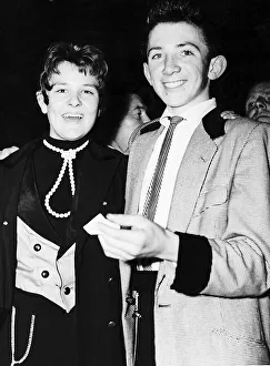 Fashion Teddy Boys George Lamont with his girlfriend Edna Hockridge in Aberdeen
