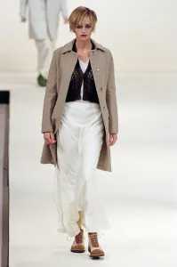 01299 Prints: Fashion week, Margaret Howell fashion show at the Natural History Museum