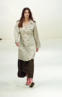 01299 Prints: Fashion week, Margaret Howell fashion show at the Natural History Museum