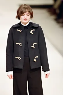 01299 Prints: Fashion week, Margaret Howell fashion show at the Natural History Museum