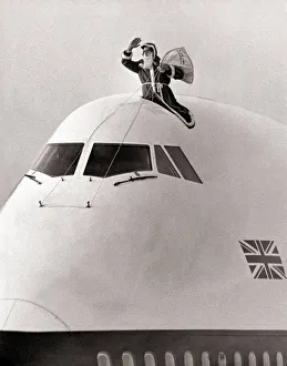 Father Christmas December 1971 Father Chistmas swooped his old fashioned sleigh for