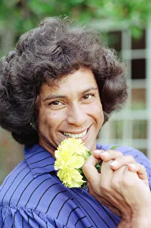 Fatima Whitbread, British javelin thrower and Olympic Silver medalist at the 1988 Seoul
