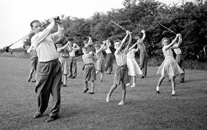 00130 Prints: The favourite game amongst the children of Westerhope, Northumberland