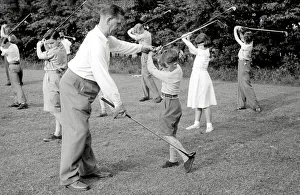 The favourite game amongst the children of Westerhope, Northumberland