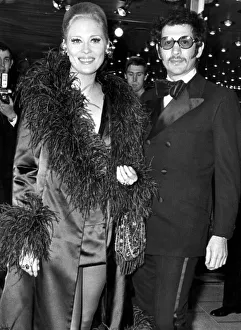 Photographer Prints: Faye Dunaway with photographer Jerry Schatzberg at film premiere - 19 November 1967