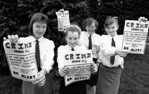 Secondary Prints: Four fearless crimestoppers have come up with an idea to enlist support for their local