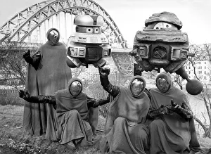 A fearsome foursome and two loveable, roly poly companions invaded the North in March