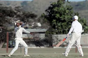 00022 Prints: February 1990 90-1082-010 International Test Match Cricket. West Indies vs England