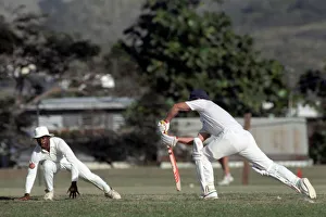 00022 Prints: February 1990 90-1082-023 International Test Match Cricket. West Indies vs England
