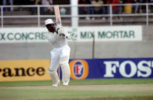 00022 Prints: February 1990 90-1082-037 International Test Match Cricket. West Indies vs England