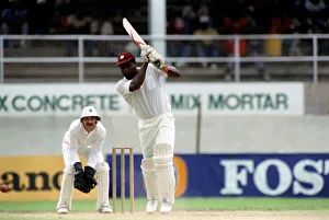 00022 Prints: February 1990 90-1082-048 International Test Match Cricket. West Indies vs England