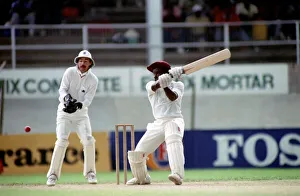 00022 Prints: February 1990 90-1082-053 International Test Match Cricket. West Indies vs England