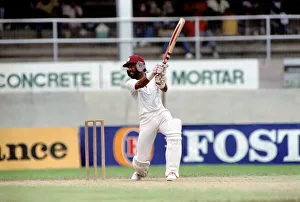 00022 Prints: February 1990 90-1082-058 International Test Match Cricket. West Indies vs England