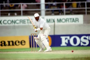 00022 Prints: February 1990 90-1082-060 International Test Match Cricket. West Indies vs England