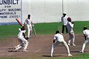 00022 Prints: February 1990 90-1082-066 International Test Match Cricket. West Indies vs England