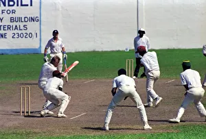 00022 Prints: February 1990 90-1082-067 International Test Match Cricket. West Indies vs England