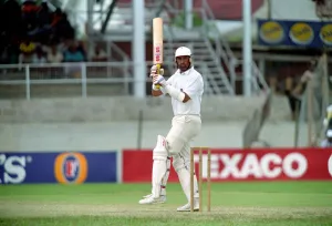 00022 Prints: February 1990 90-1082-072 International Test Match Cricket. West Indies vs England