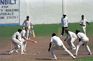 00022 Prints: February 1990 90-1082-081 International Test Match Cricket. West Indies vs England