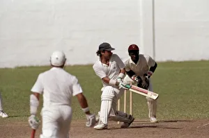 February 1990 90-1082-095 International Test Match Cricket. West Indies vs England