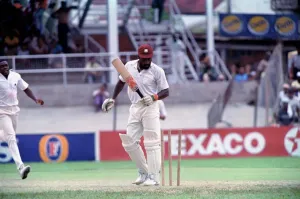February 1990 90-1082-103 International Test Match Cricket. West Indies vs England