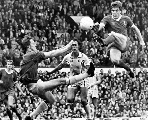 00250 Prints: Feet first! And Coventry keeper Jim Blyth throws in both arms as well as an airborne