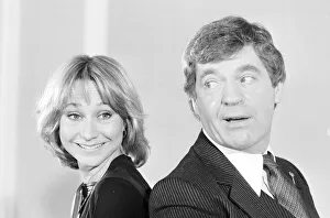 00188 Prints: Felicity Kendal and Lawrie McMenemy March 1981 who shared the National Hairdressess