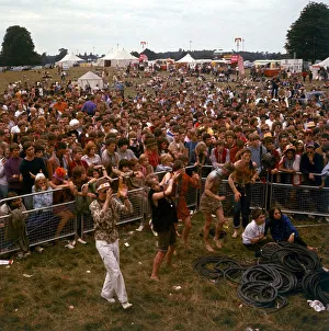 Festival of the Flower Children at Woburn Abbey Hippies dancing