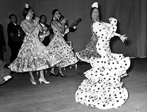 Its fiesta time... ! Manuela Vargas (right) The Tigeress of the Flamenco