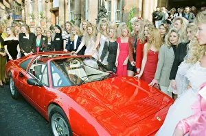 Some of the fifty blondes wo battled it out in a Barbie lookalike contest in London