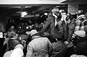 Fighting crowds at Harrods today. Shortly after 9am an estimated 400 people fought in