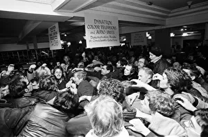 Fighting crowds at Harrods today. Shortly after 9am an estimated 400 people fought in