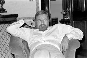 Interview Prints: Film actor Charlton Heston at the Dorchester Hotel in London, today
