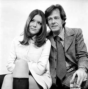 Film actress Diana Rigg left Heathrow Airport today for a visit to New York
