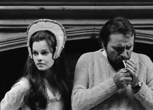 00292 Prints: Film Anne of a Thousand Days 1969 Actors Richard Burton and Genevieve Bujold