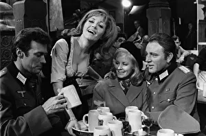 Film Where Eagles Dare 1968 Clint Eastwood Richard Burton Mary Ure Ingrid Pitt