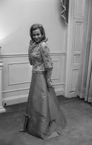 Film Goldfinger 1964 Honor Blackman who stars as Bond girl Pussy Galore in