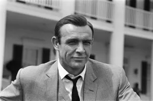 Film Goldfinger 1964 Sean Connery on location James Bond 007 11th June 1964