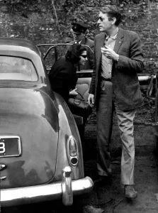 Hollywood Prints: Film star Gregory Peck is pictured arriving at Crumlin yesterday where he is filming
