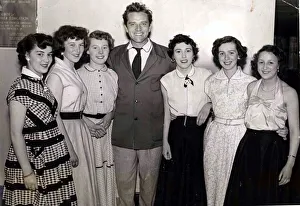 Film star Richard Burton paid a suprise visit to the Youth Clubs