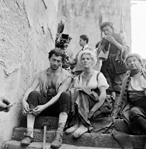 Filming of 1958 film A Tale of Two Cities by Charles Dickens