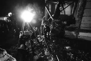 Filming of The battle of Britain. Dragon road