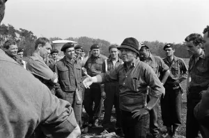 The filming of A Bridge Too Far'in Deventer, Holland