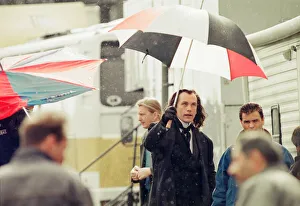 Filming of Mary Reilly, an American horror film starring Julia Roberts and John Malkovich