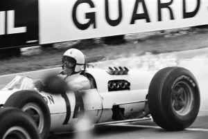 Filming of MGN film Grand Prix at Brands Hatch in Kent July 1966