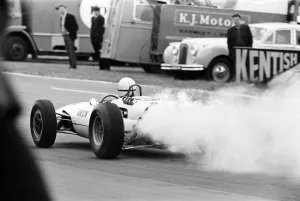 Filming of MGN film Grand Prix at Brands Hatch in Kent July 1966