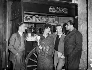 Filming of Pygmalion, directed by Anthony Asquith and Leslie Howard