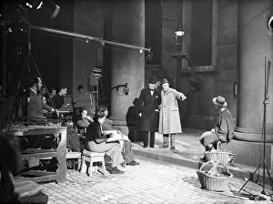 On Set Prints: Filming of Pygmalion, directed by Anthony Asquith and Leslie Howard