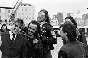 Filming of Quadrophenia in Brighton, based on the Mods and Rockers battles of the mid