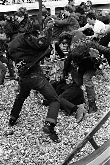 Filming of Quadrophenia in Brighton, based on the Mods and Rockers battles of the mid