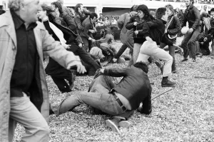 Filming of Quadrophenia in Brighton, based on the Mods and Rockers battles of the mid